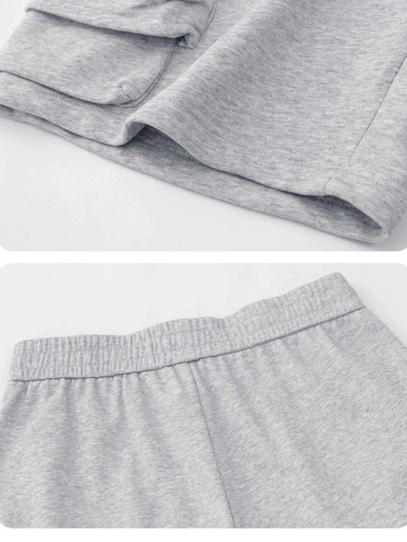 Men's Drawstring Urban Streetwear Cargo Shorts