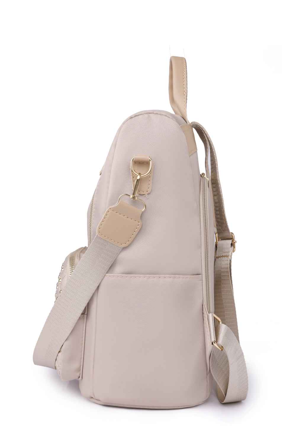 Zipper Pocket Beaded Backpack - Damned Threads
