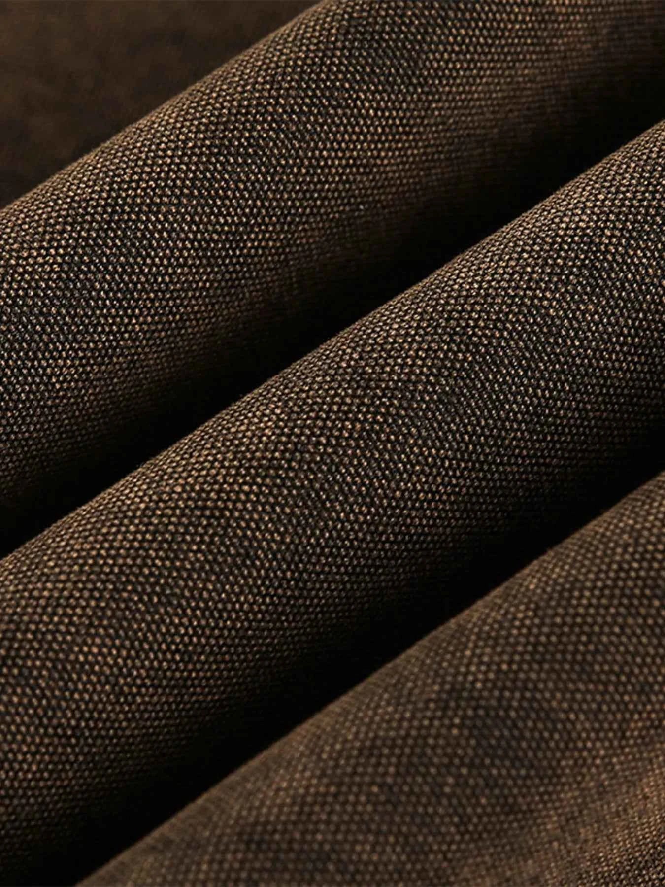 Men's Washed Frayed Hem Hoodie