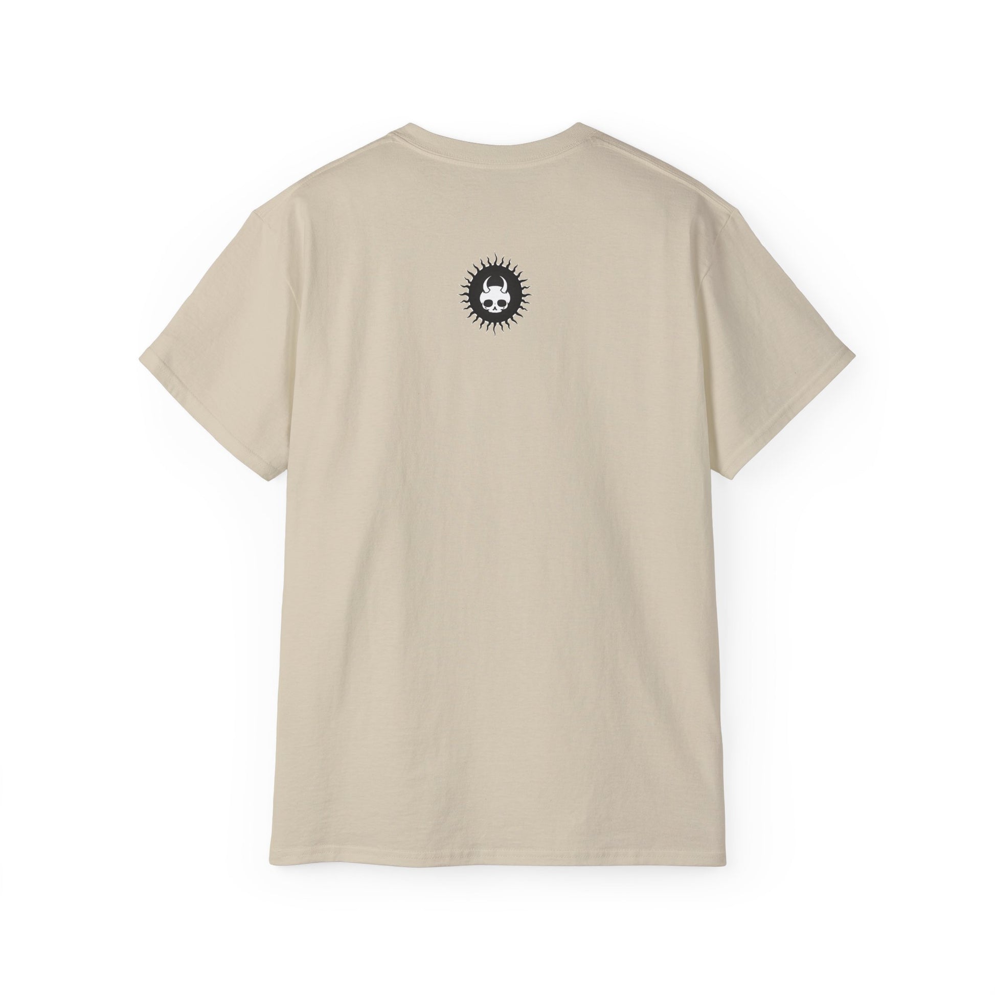 Let's Laugh After Life - Unisex Cotton Crew Tee (Front) - Prime Zone