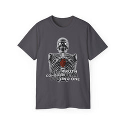Exposed Heart - Unisex Cotton Tee (Front) - Damned Threads