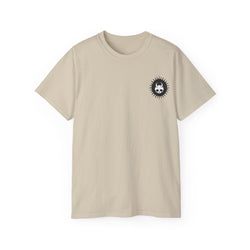 Beauties Bite - Unisex Cotton Tee (Back) - Damned Threads