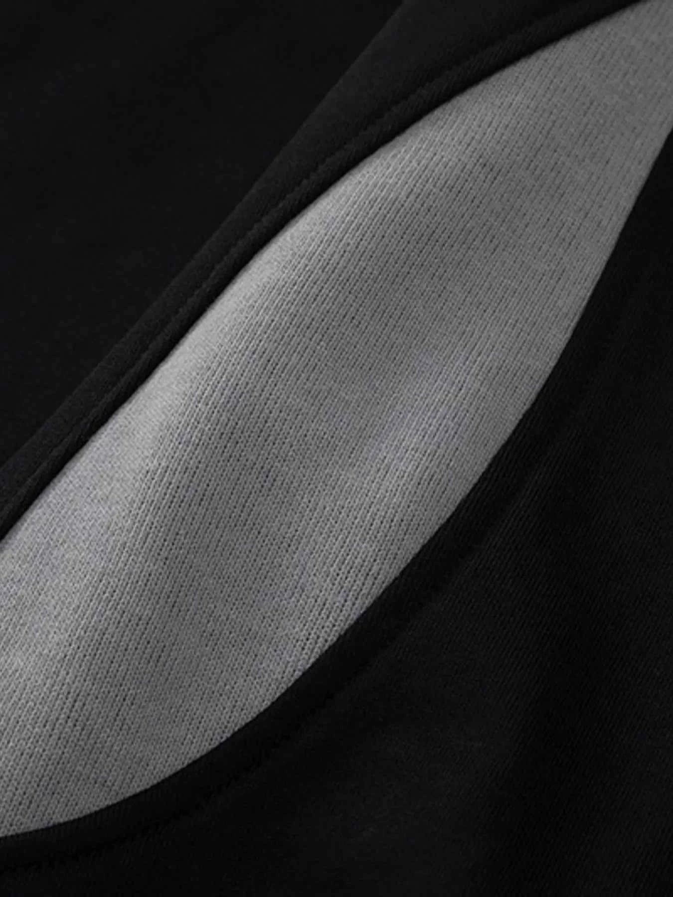 Men's Color Block Crew Neck Sweatshirt