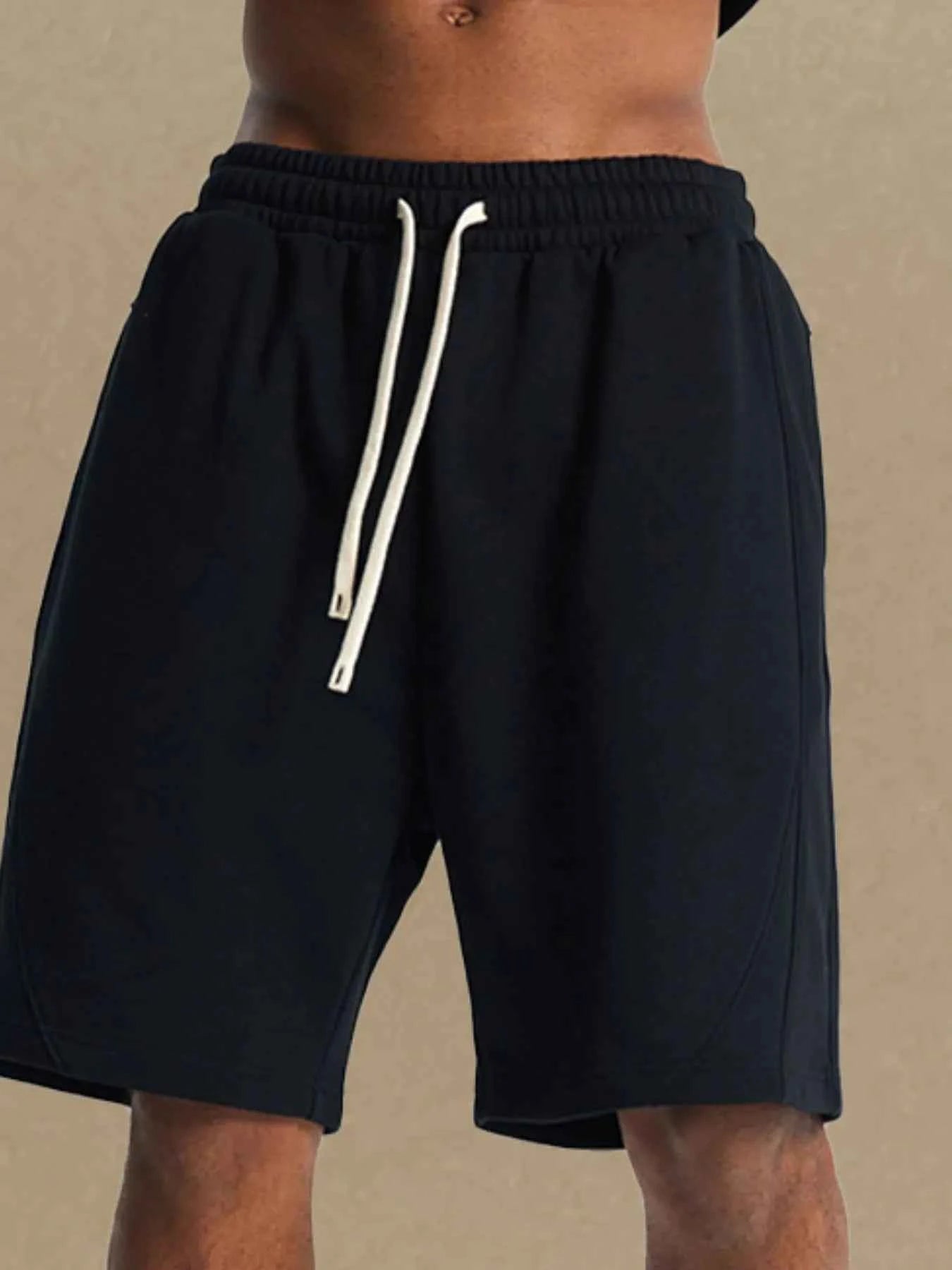 Men's Casual Elastic Waist Shorts