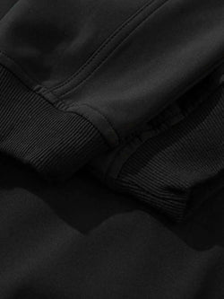 Men's Plus Size Oversized Layered Sleeve Sweatshirt