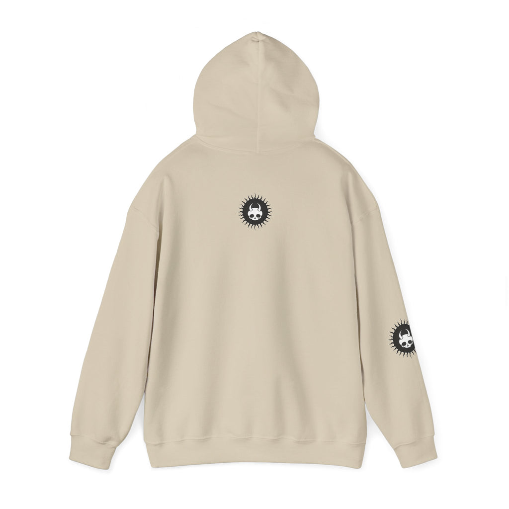 Ride-On - Unisex Heavy Blend™ Hooded Sweatshirt (Front) - Damned Threads