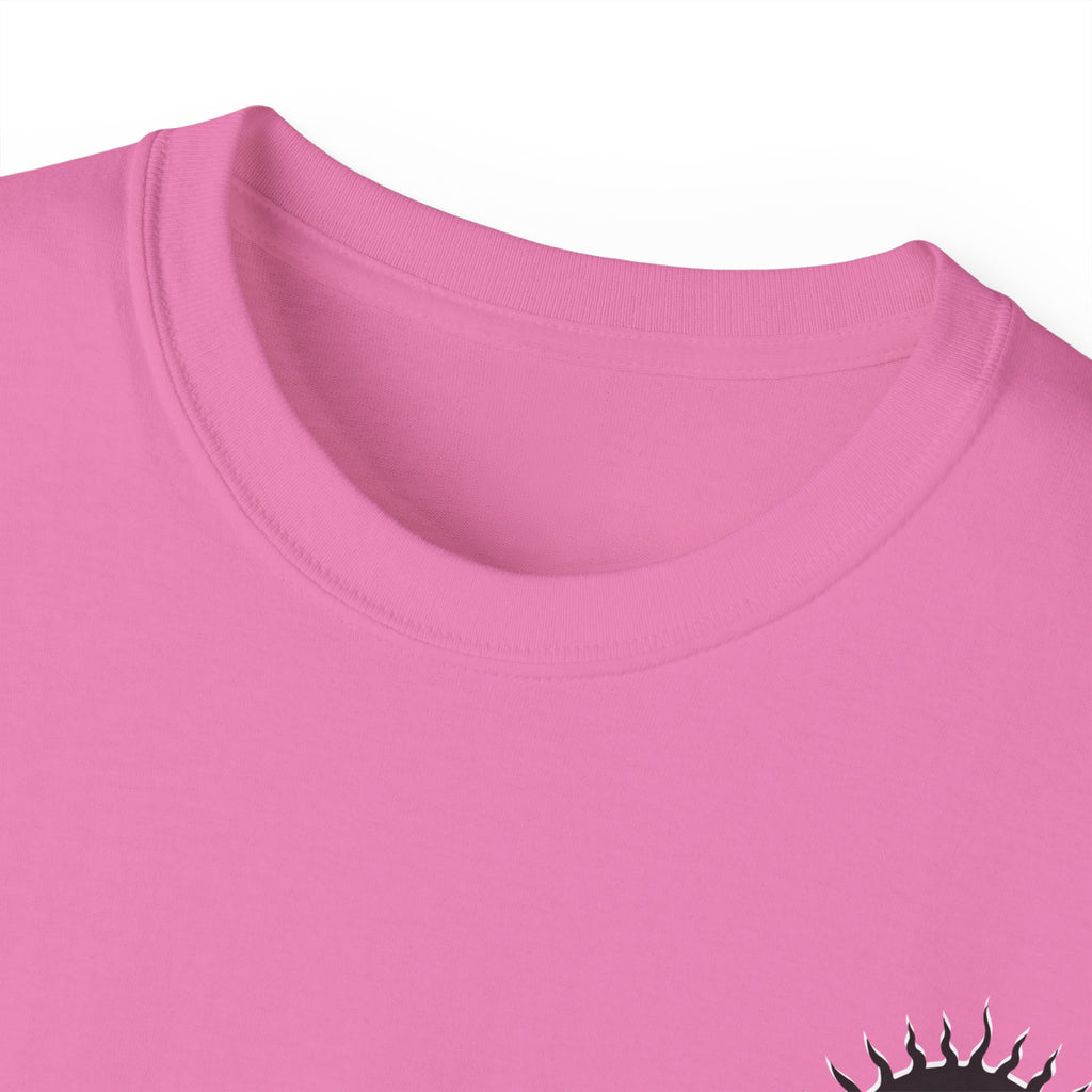 Beauties Bite - Unisex Cotton Tee (Back) - Damned Threads