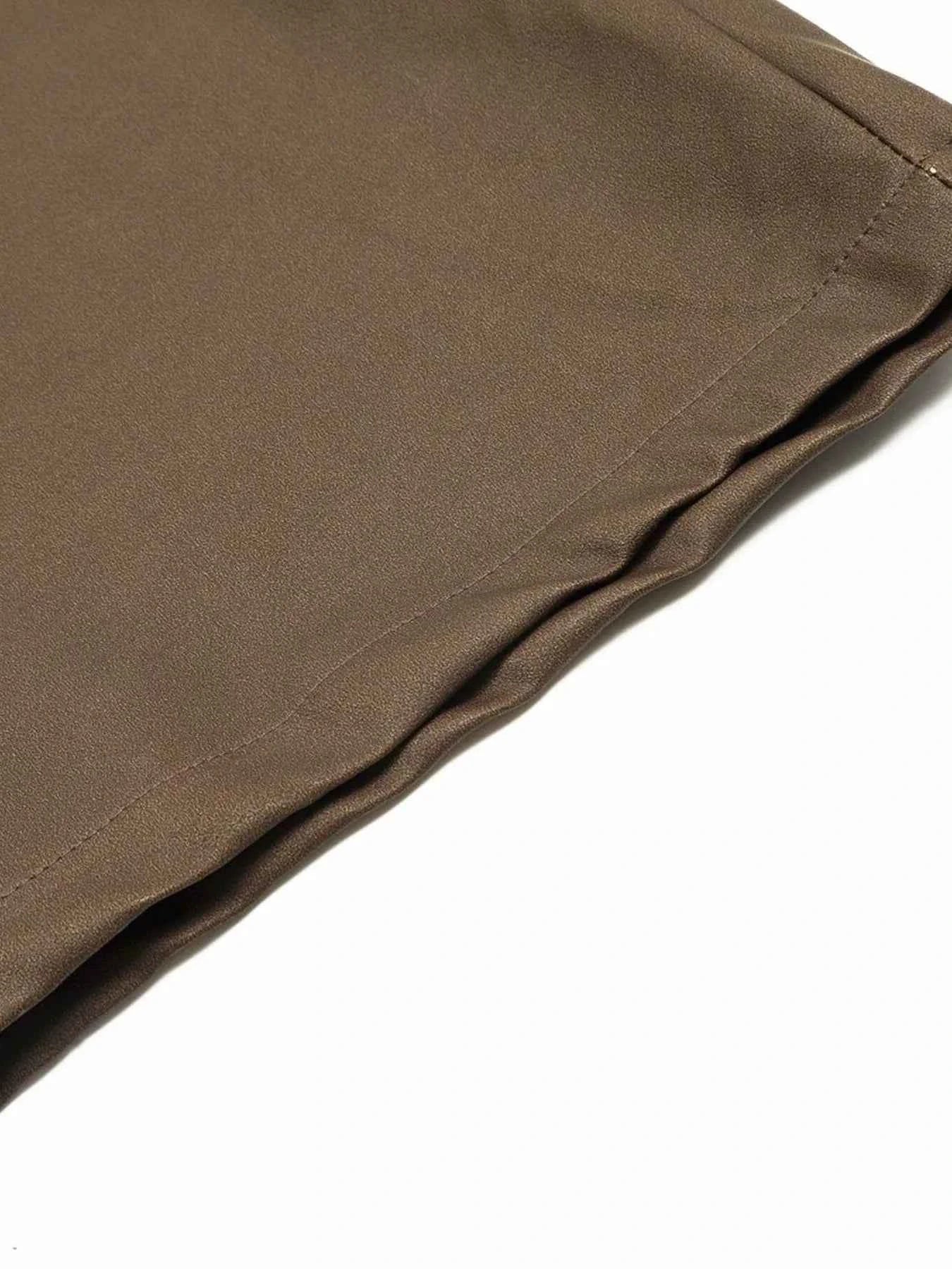 Men's Wide Leg Cargo Pants with Multiple Pockets