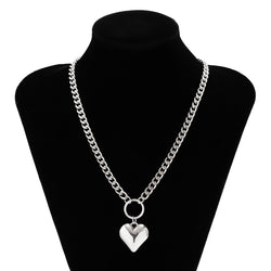 Got A Big Heart Necklace - Damned Threads