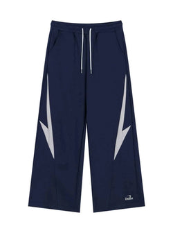 Men's Drawstring Wide Leg Pants