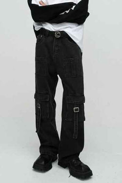 Mid Rise Men's Cargo Jeans - Damned Threads