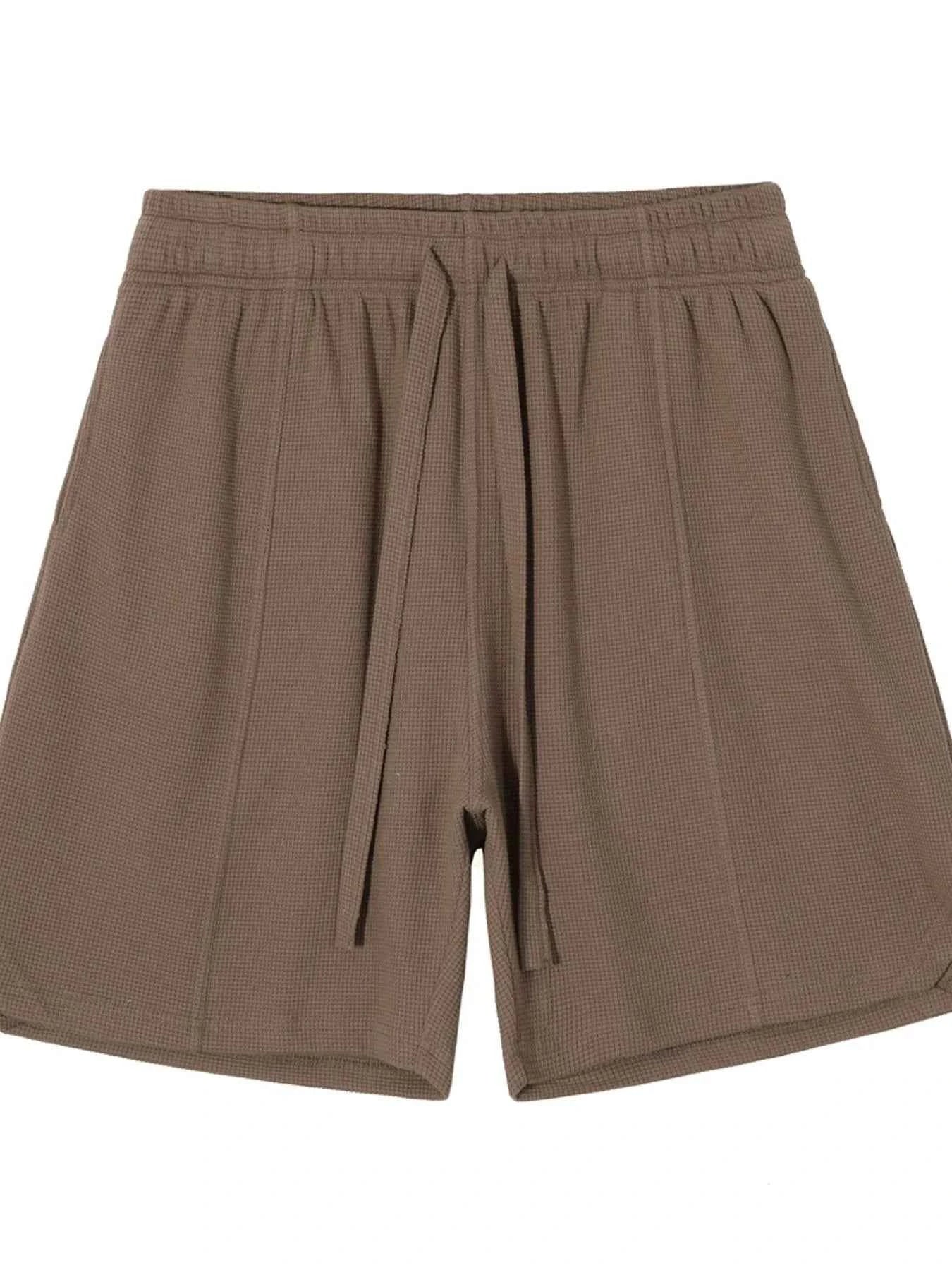 Men's Drawstring Pocketed Shorts