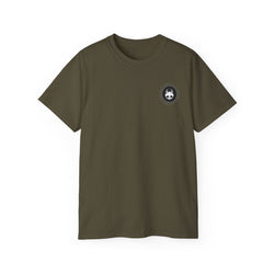 Live Among Demons - Unisex Cotton Tee (Back) - Damned Threads