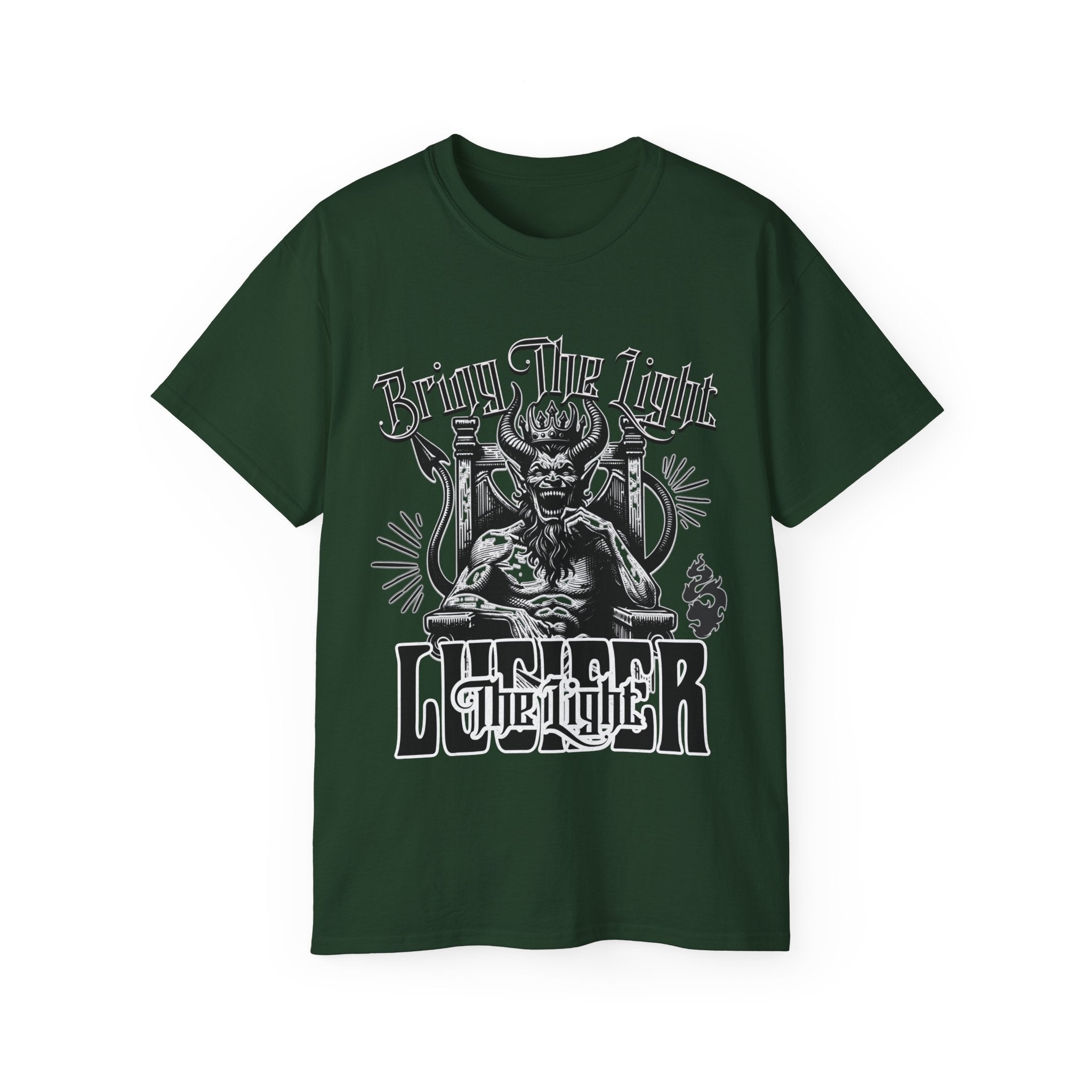 Bring The Light - Unisex Ultra Cotton Tee (Front) - Damned Threads