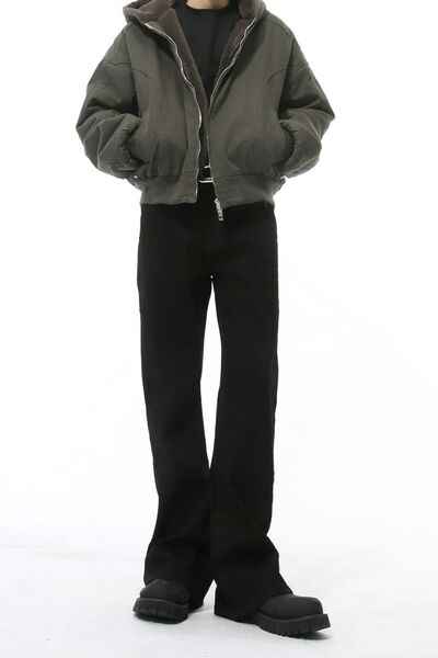 High Waist Jeans with Pockets - Damned Threads