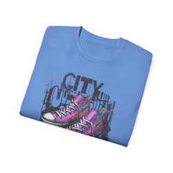 City Streets - Unisex Cotton Tee (Front) - Damned Threads