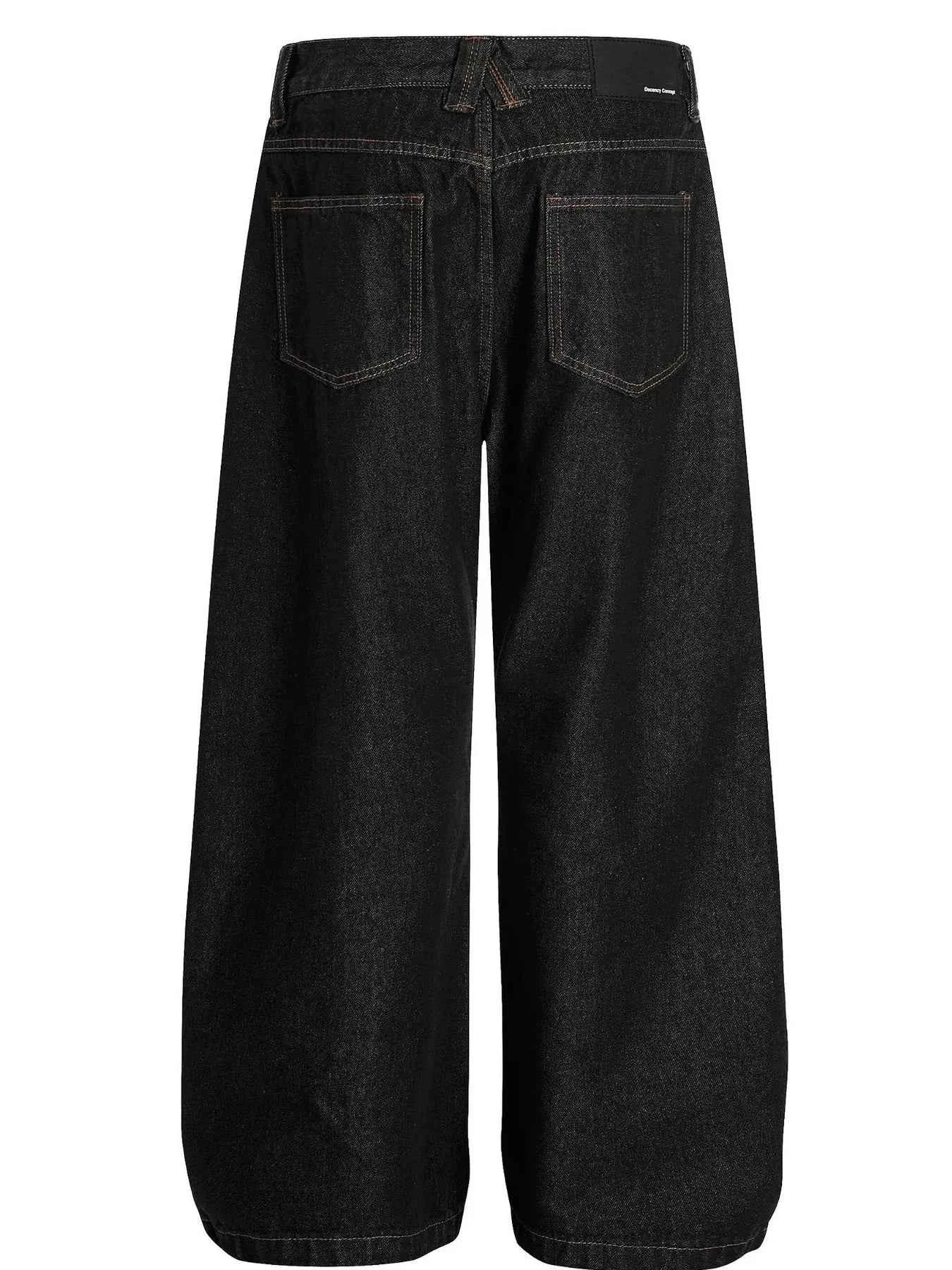 Men's Wide-Leg Baggy Denim Jeans