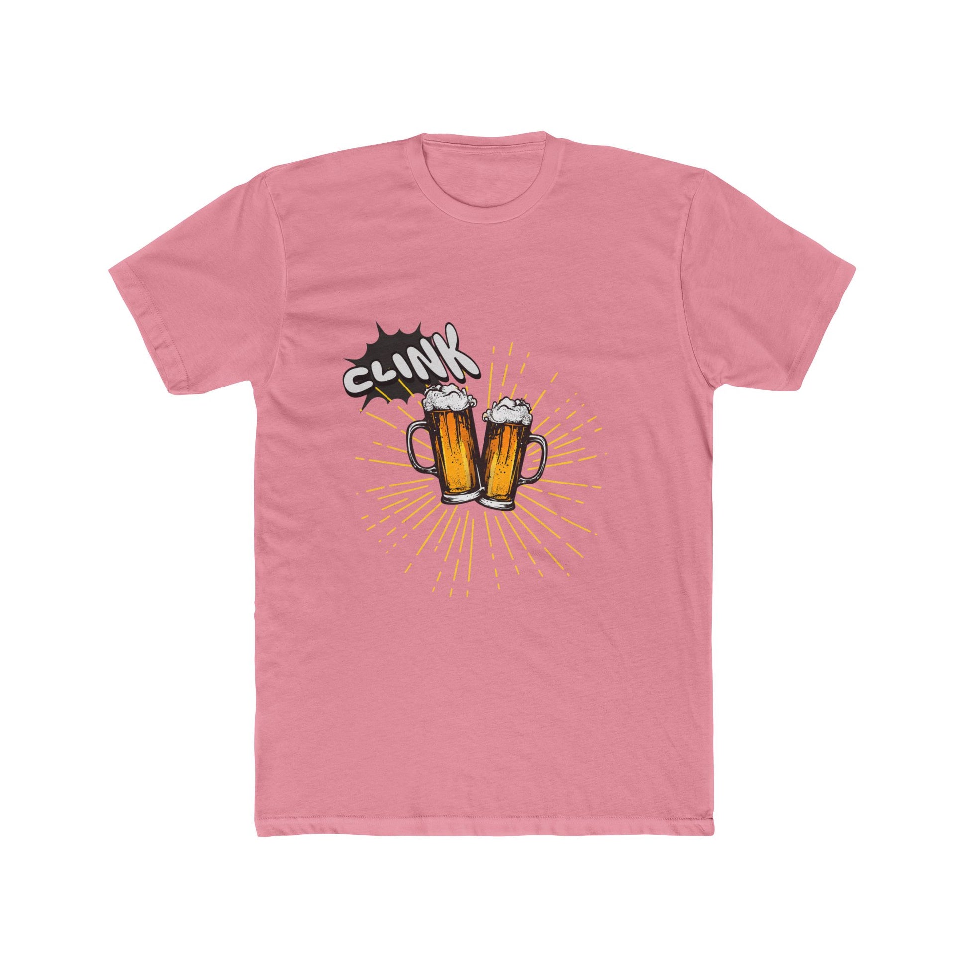 Clink! - Unisex Crew Tee (Front) - Damned Threads