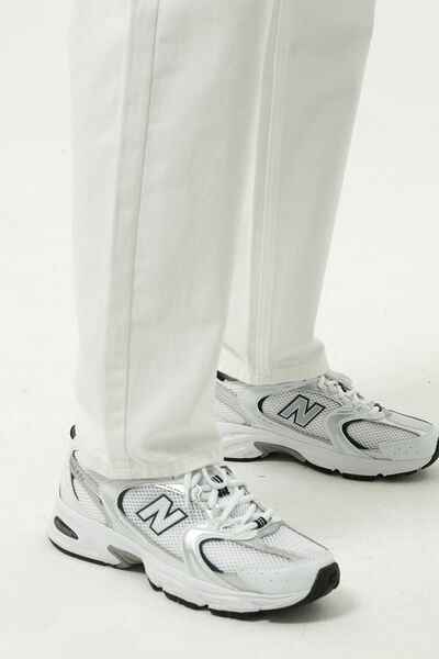 Washed Straight-Leg Slim Jeans - Damned Threads