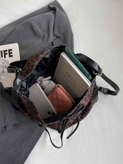 Leopard Dual Purpose Crossbody Bag - Damned Threads