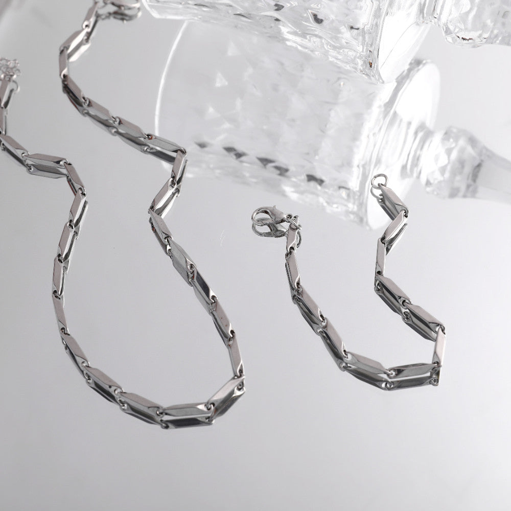 Rhombus Necklace / Bracelet - Damned Threads