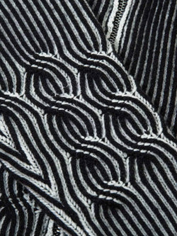 Men's Ribbed Zip-Up Cardigan