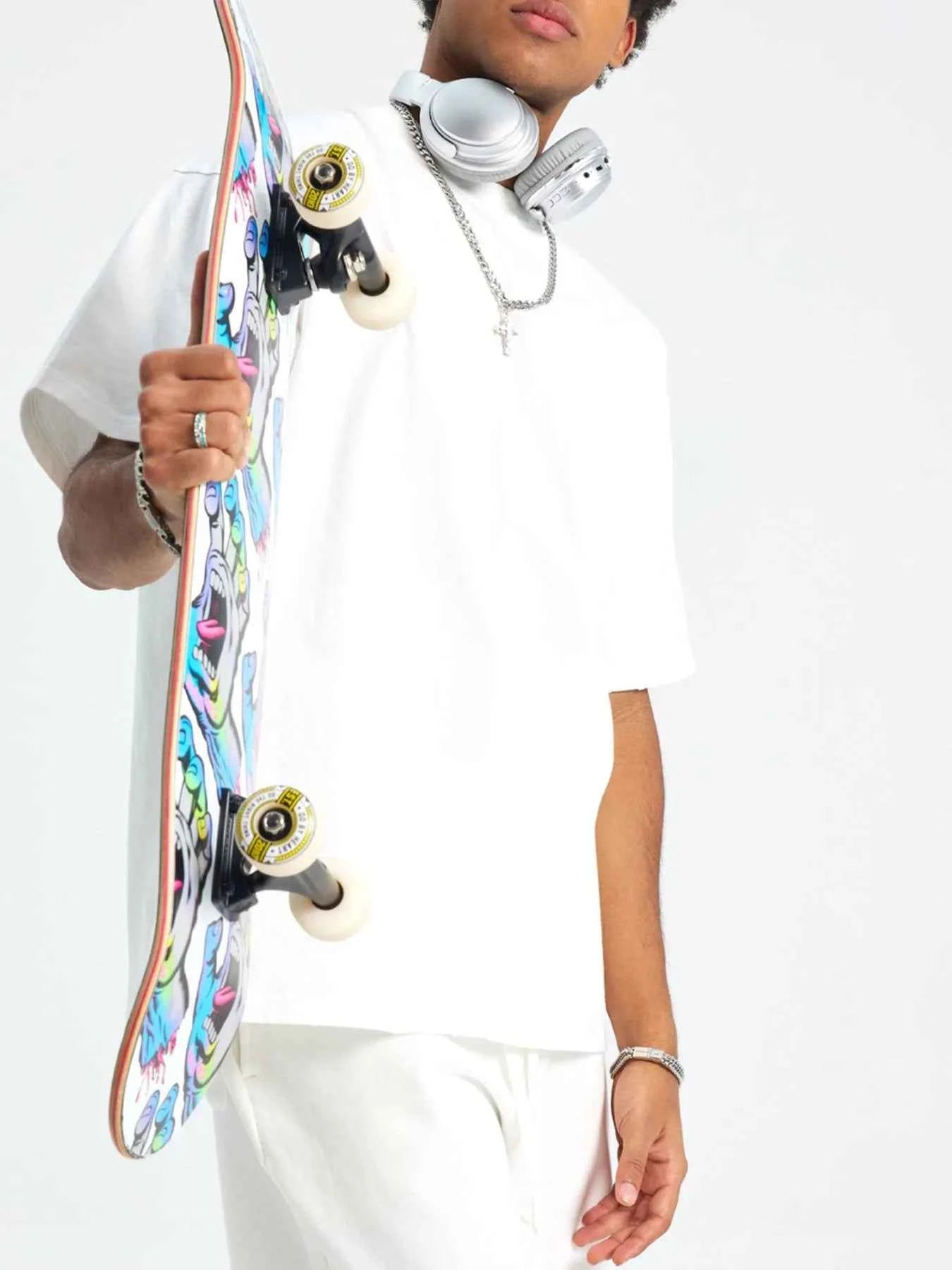 Men's Casual Oversized Cotton T-Shirt