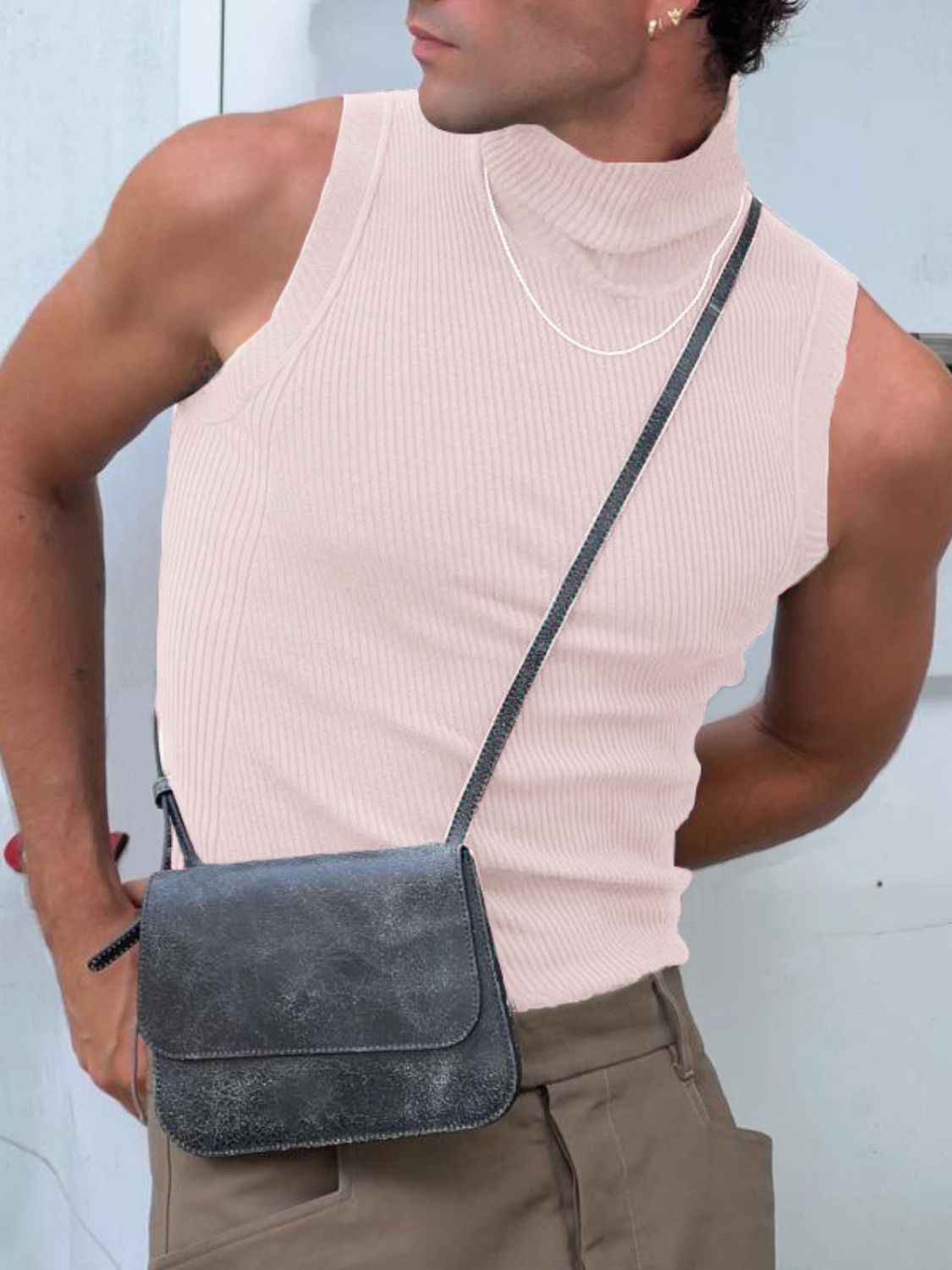 Men's Turtleneck Tank - Damned Threads