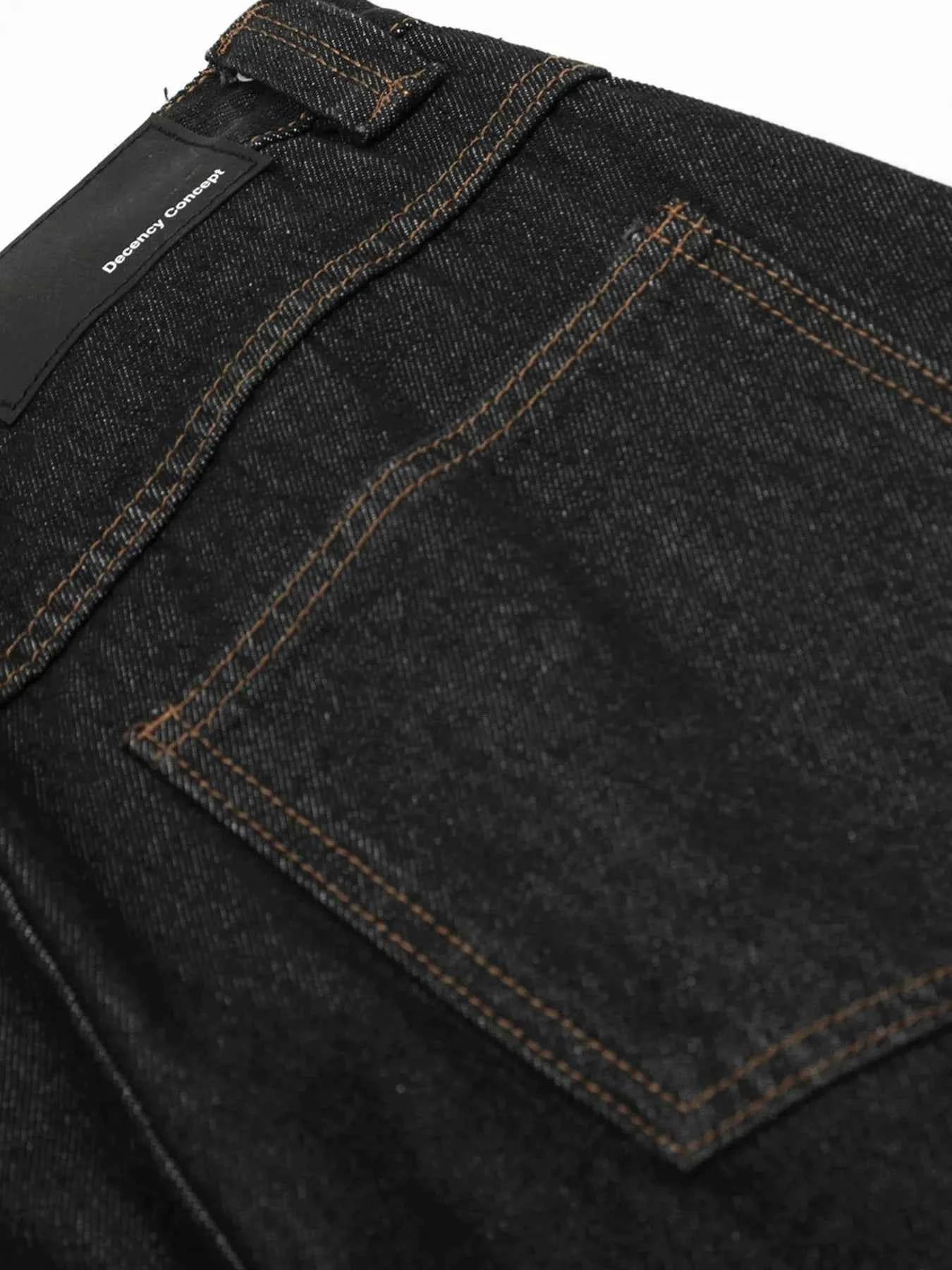 Men's Wide-Leg Baggy Denim Jeans