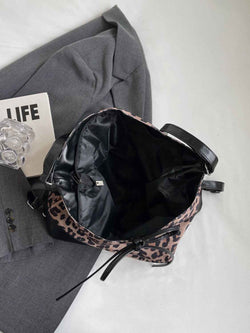 Leopard Dual Purpose Crossbody Bag - Damned Threads