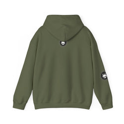 Ride-On - Unisex Heavy Blend™ Hooded Sweatshirt (Front) - Damned Threads