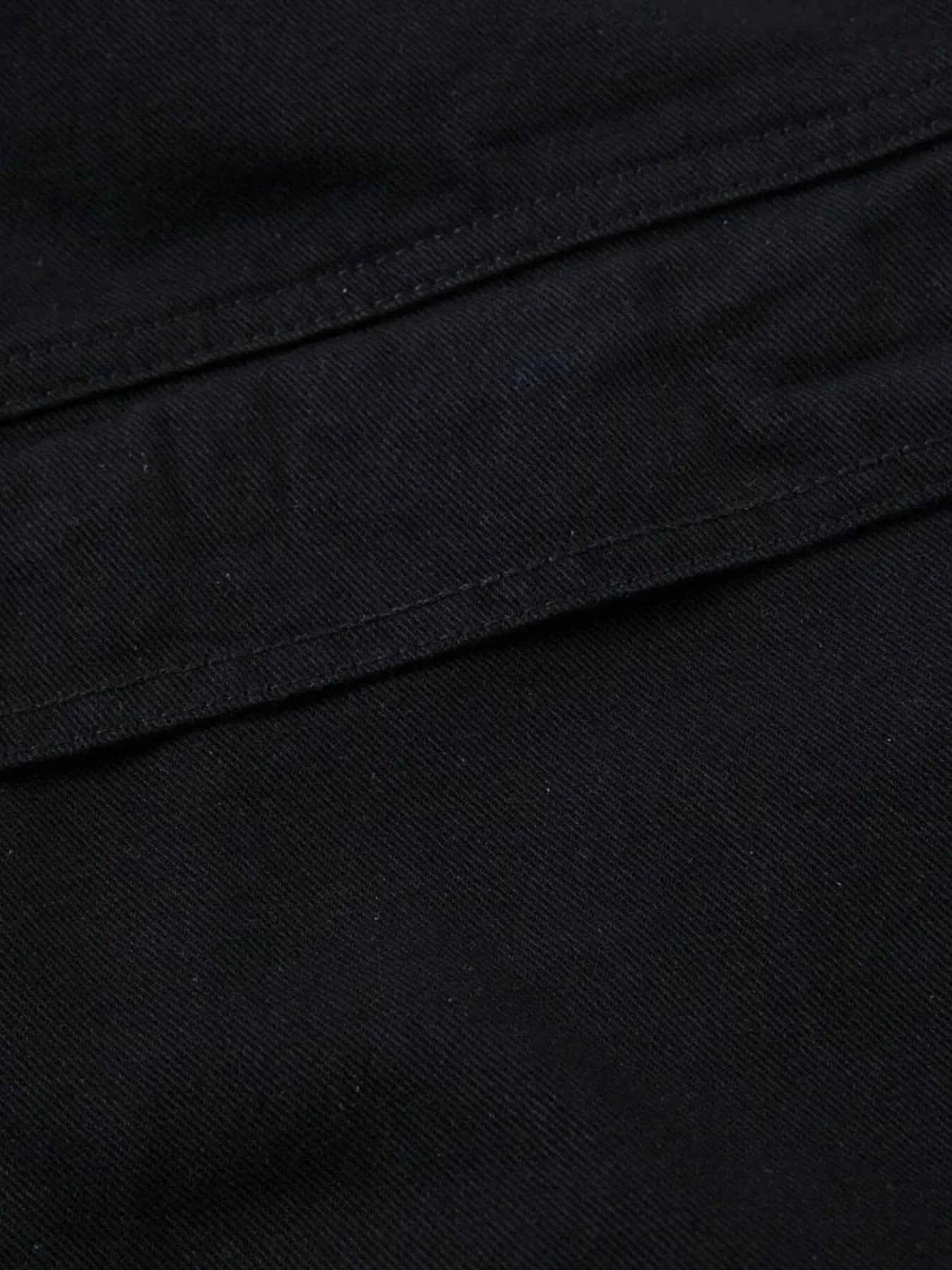 Men's Wide Leg Studded Jeans