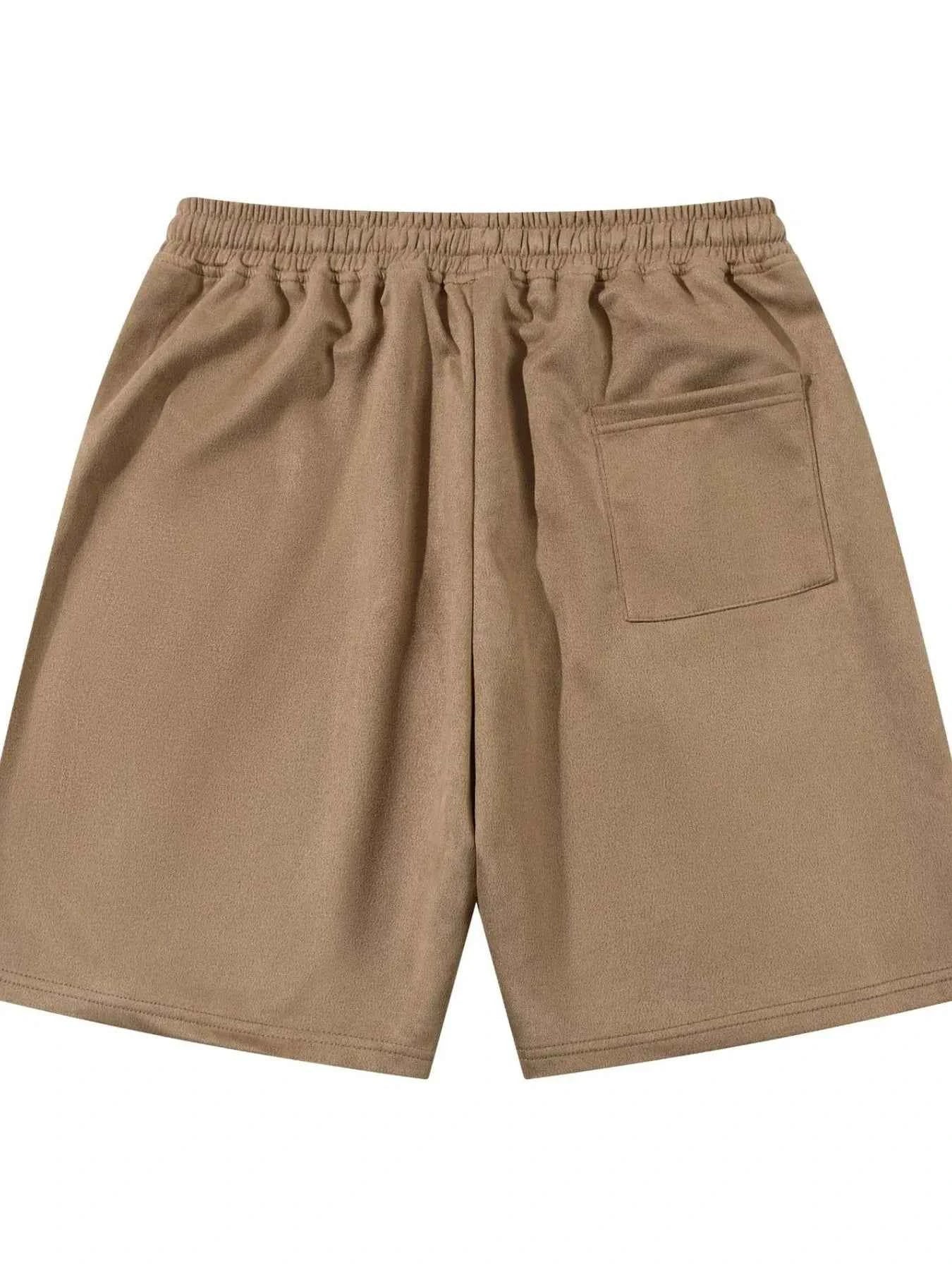 Men's Drawstring Pocketed Shorts