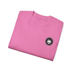 Beauties Bite - Unisex Cotton Tee (Back) - Damned Threads