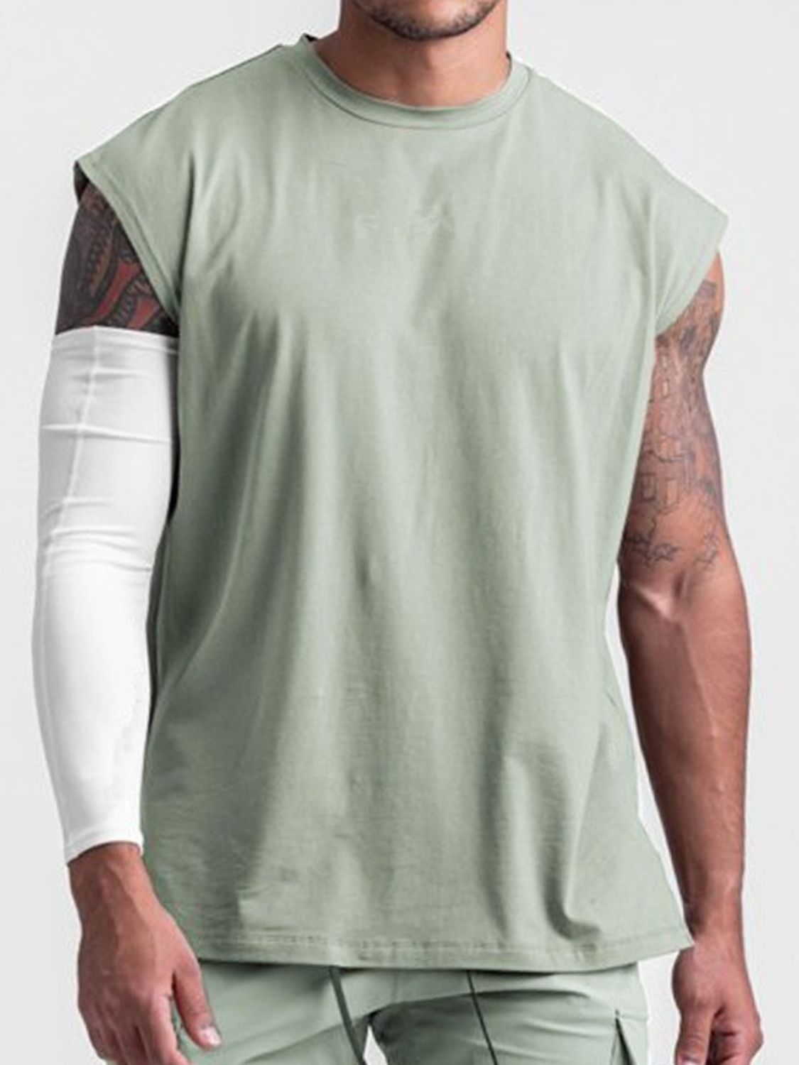 Men's Wide Shoulder Gym Tank - Damned Threads