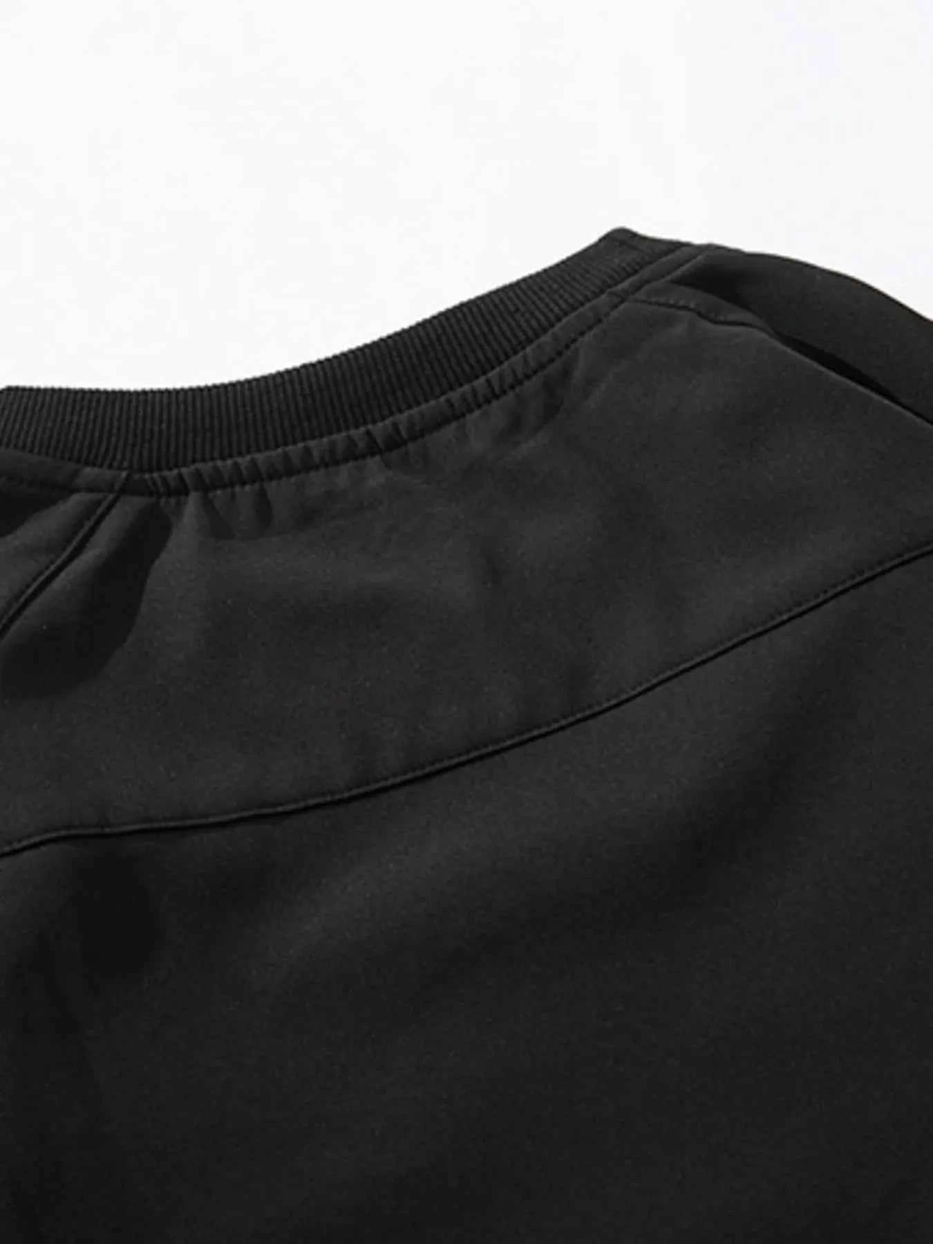 Men's Plus Size Crew Neck Long Sleeve Sweatshirt