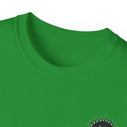 Exposed Heart - Unisex Cotton Tee (Back) - Damned Threads