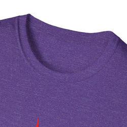 Hot Stuff Comin Thru - Unisex Softstyle T-Shirt (Front) - Damned Threads