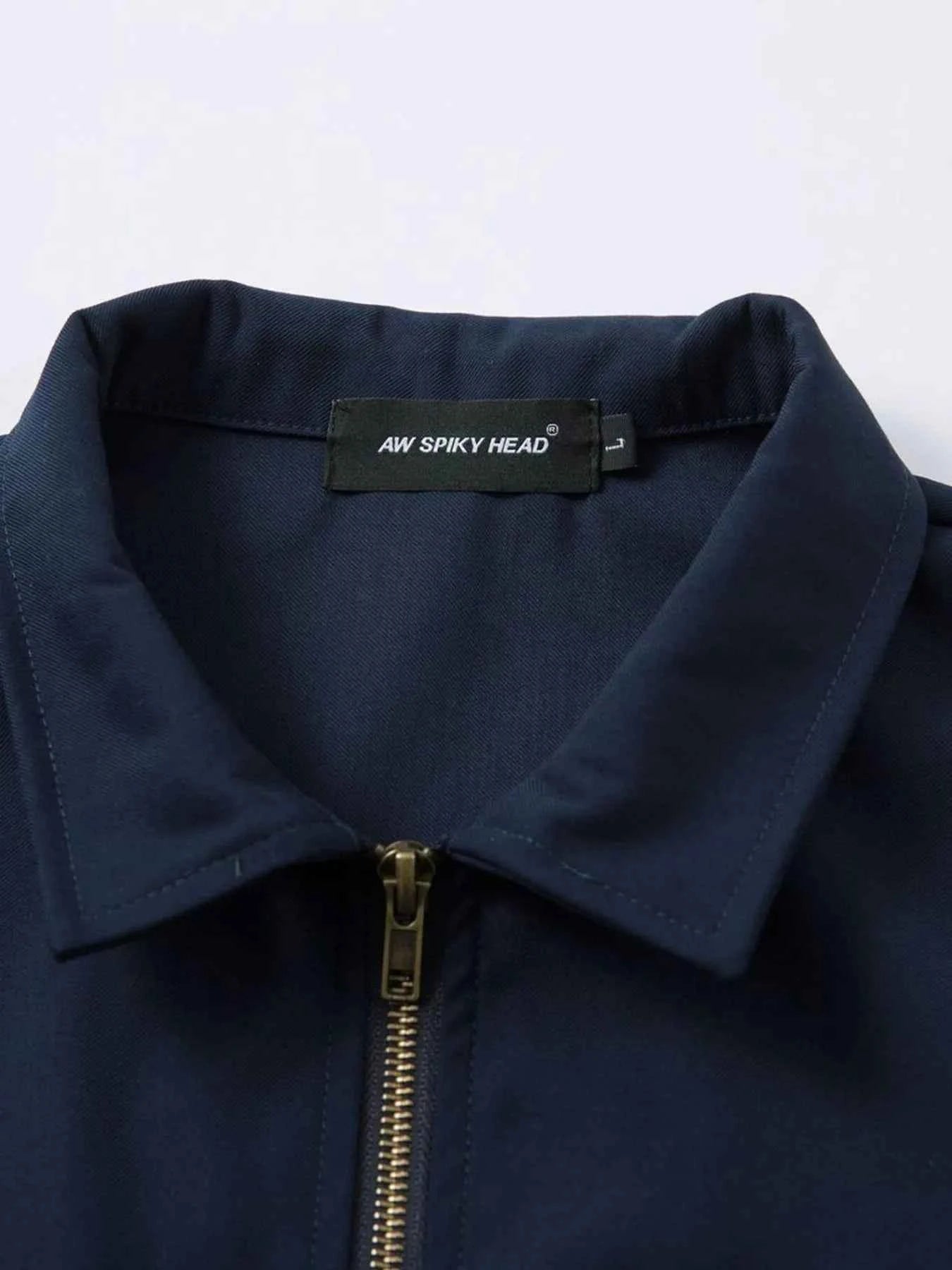 Men's Zip Up Short Sleeve Shirt