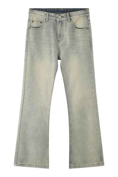 Straight Leg Jeans with Pockets - Damned Threads