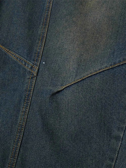 Men's Wide Leg Balloon Denim Jeans