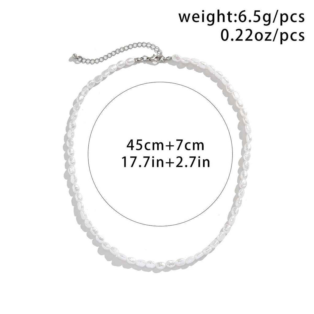 Baroque Pearl Necklace - Damned Threads