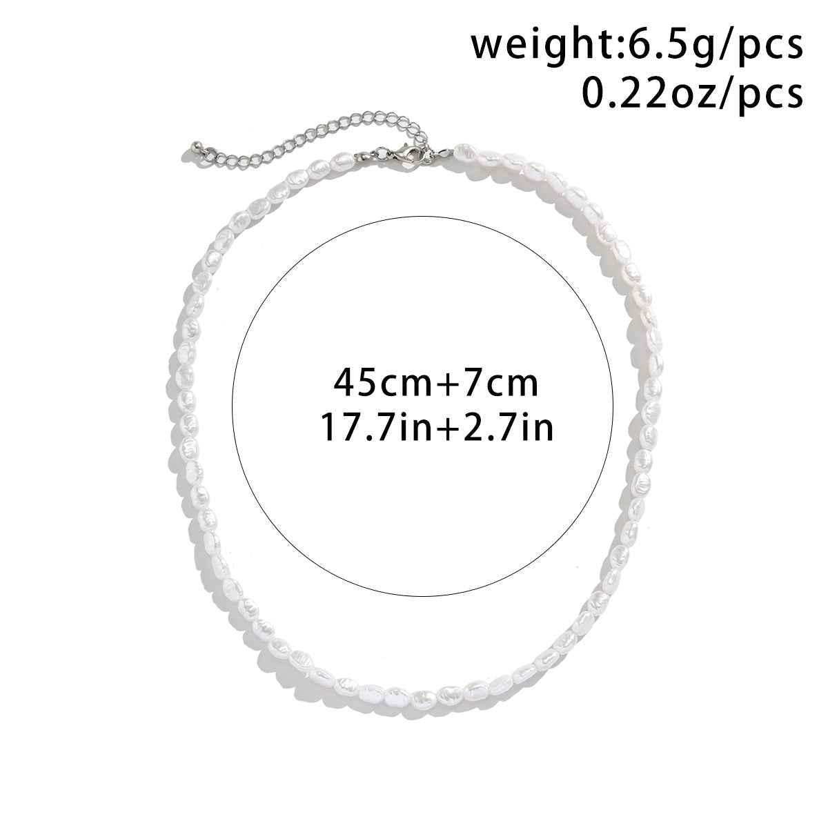 Baroque Pearl Necklace - Damned Threads