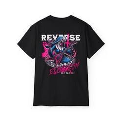 Reverse Exorcism - Unisex Cotton Tee (Back) - Damned Threads