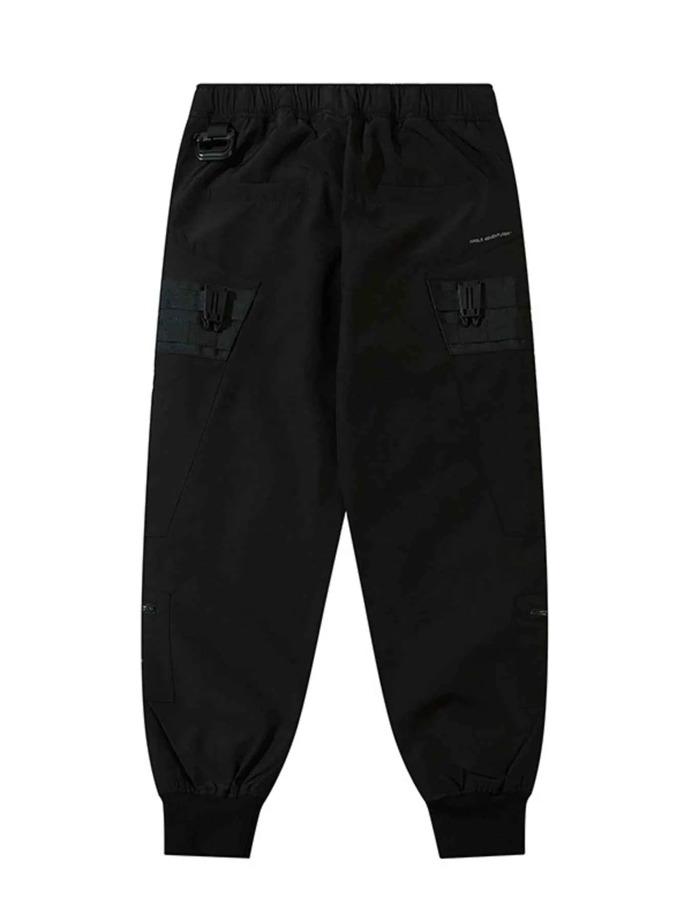Men's Cargo Joggers with Zip Pockets
