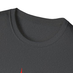 Hot Stuff Comin Thru - Unisex Softstyle T-Shirt (Front) - Damned Threads
