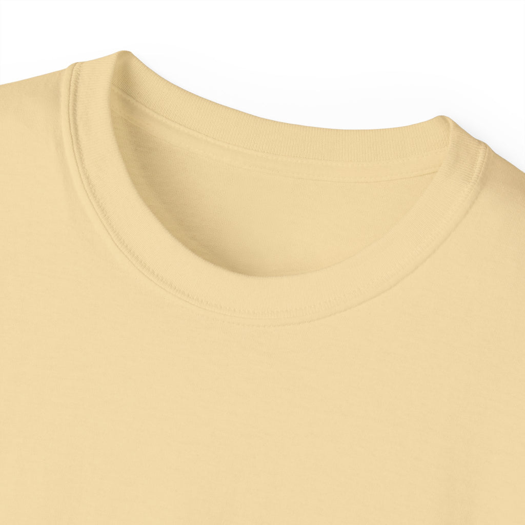 Ride-On - Unisex Cotton Tee (Front) - Damned Threads