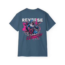 Reverse Exorcism - Unisex Cotton Tee (Back) - Damned Threads