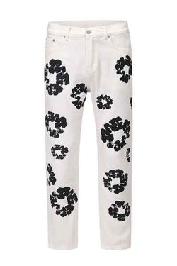 Men's Graphic Straight Leg Jeans - Damned Threads