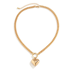 Got A Big Heart Necklace - Damned Threads